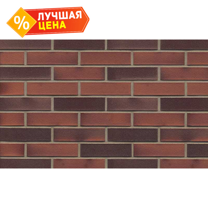 Кирпич клинкерный Muhr 03 EG Rot Edelglanz рустик, 290х90х52 мм