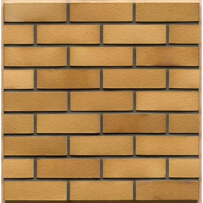 Кирпич клинкерный Muhr 01 EG Niederlausitzer Gelb Edelglanz готик, 290х90х40 мм